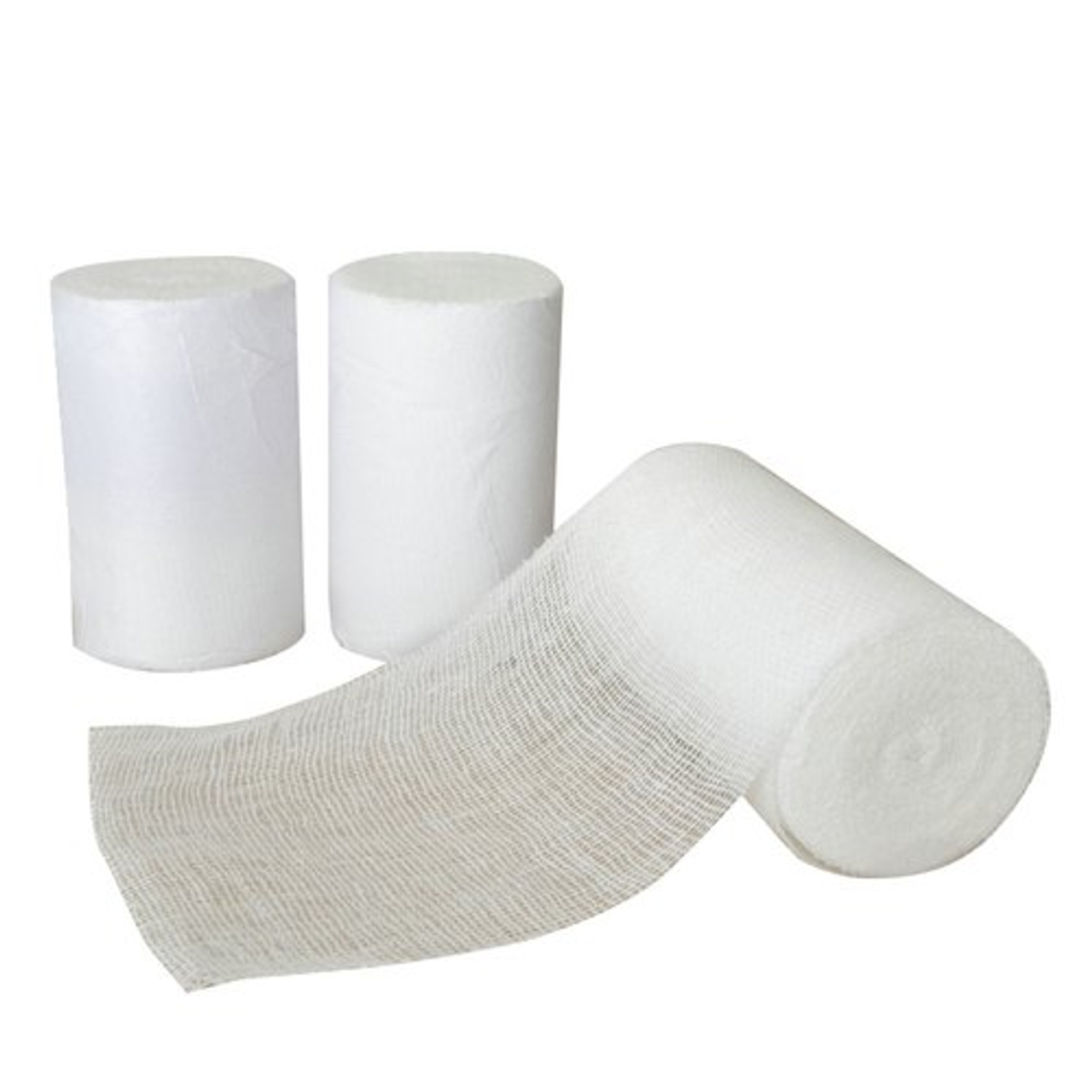 rolled gauze bandages